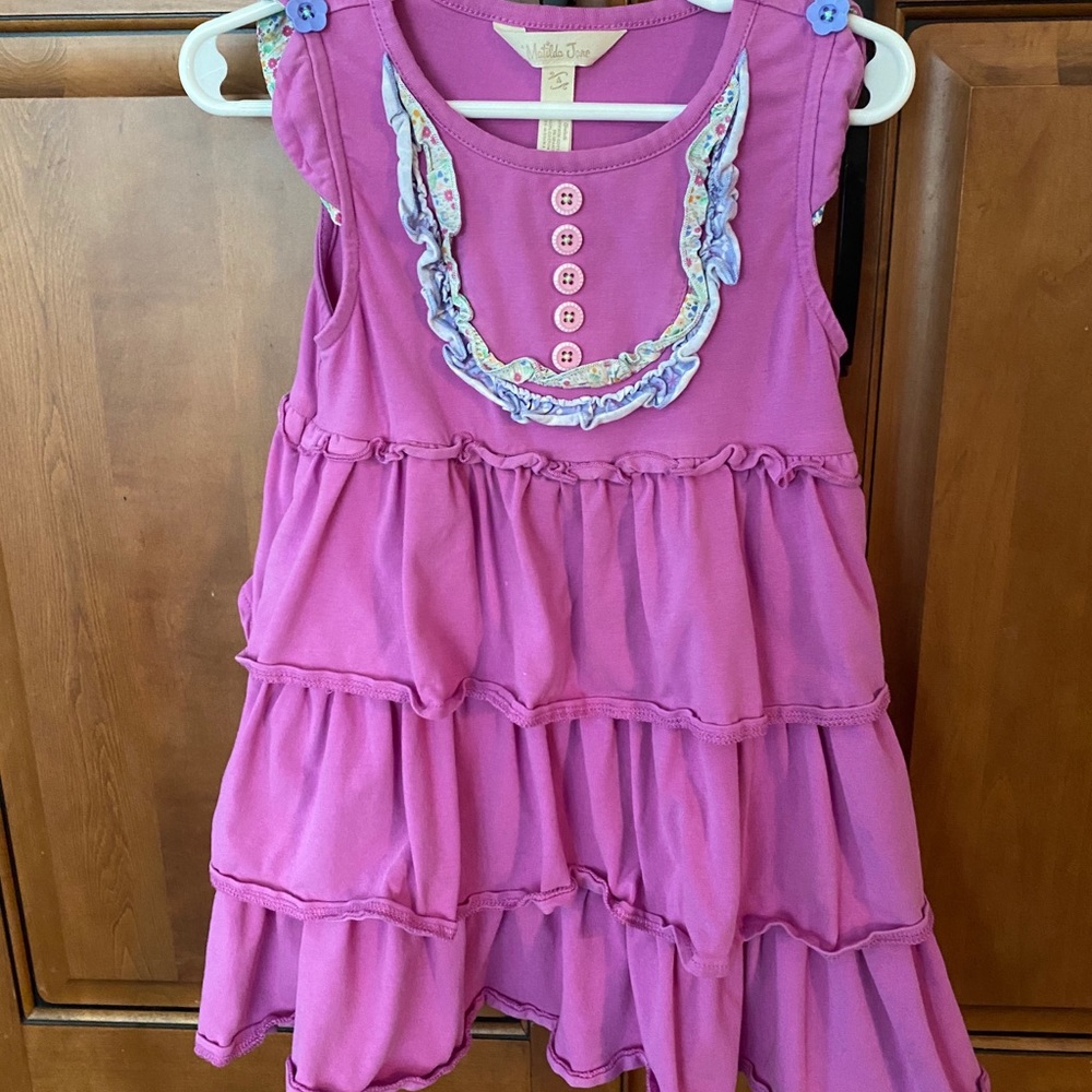EUC Matilda Jane Girls Size 4 dress